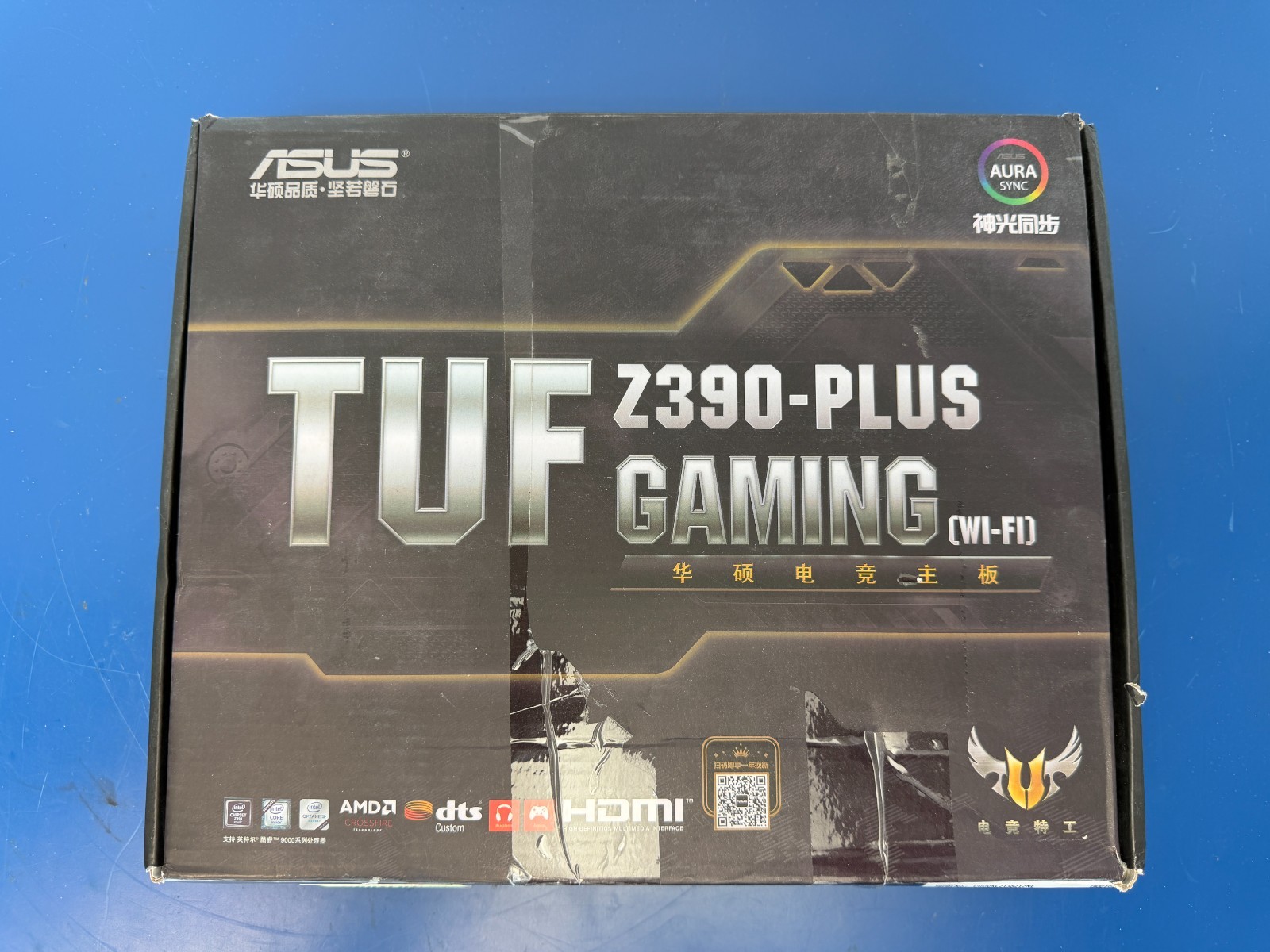 Asus TUF Z390-PLUS GAMING WIFI Motherboard Intel Z390 LGA1151 HDMI ATX DDR4