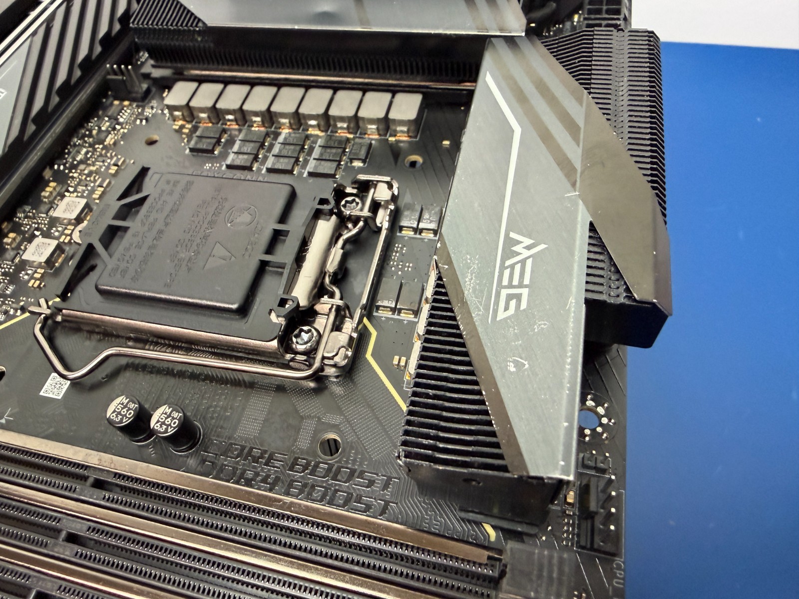 MSI MEG Z490 GODLIKE Motherboard Intel Z490 LGA 1200 DDR4 E-ATX M.2 Core USB 3.2 - Image 10