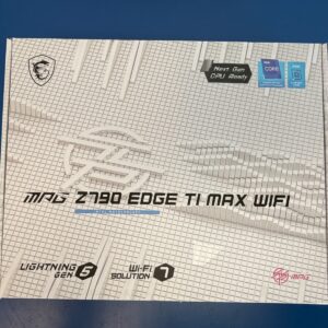 MSI MPG Z790 EDGE TI MAX WIFI LGA 1700 12th-14th gen DDR5 Intel ATX Motherboard