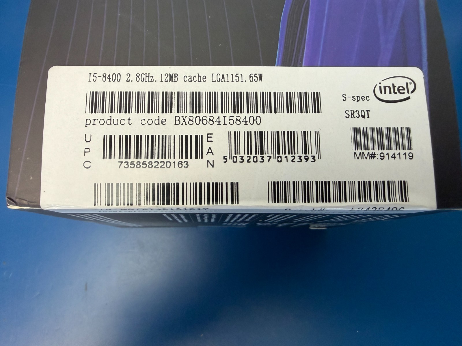 NEW Intel Core i5-8400 2.8 GHz 8 GT/s LGA 1151 Desktop CPU Processor SR3QT - Image 3