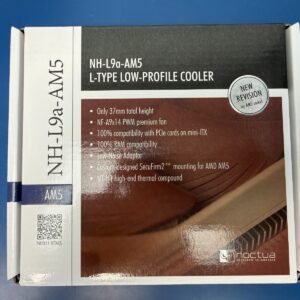 Noctua  AMD CPU SOCKET AM5 Low Profile SFF/HTPC CPU COOLER,  NH-L9a-AM5