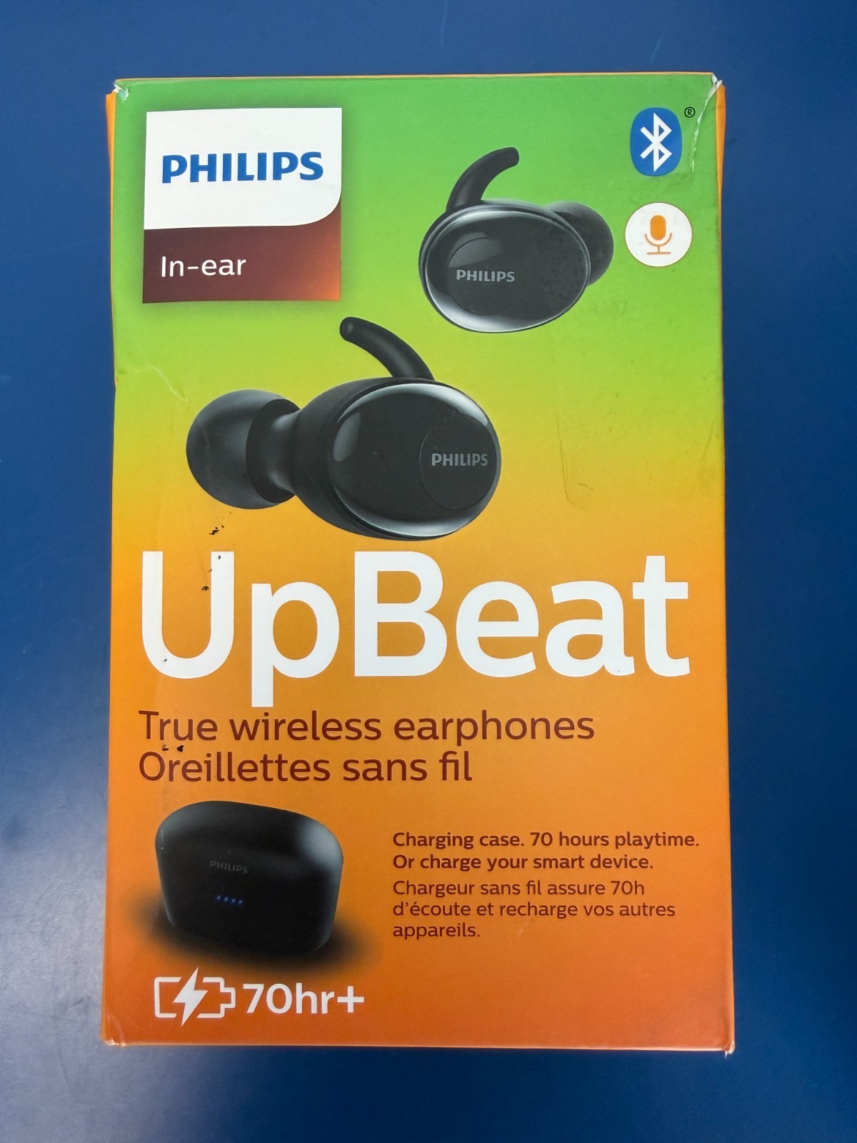Philips Bluetooth Upbeat Earphones SHB2515BK/00 wireless earbuds