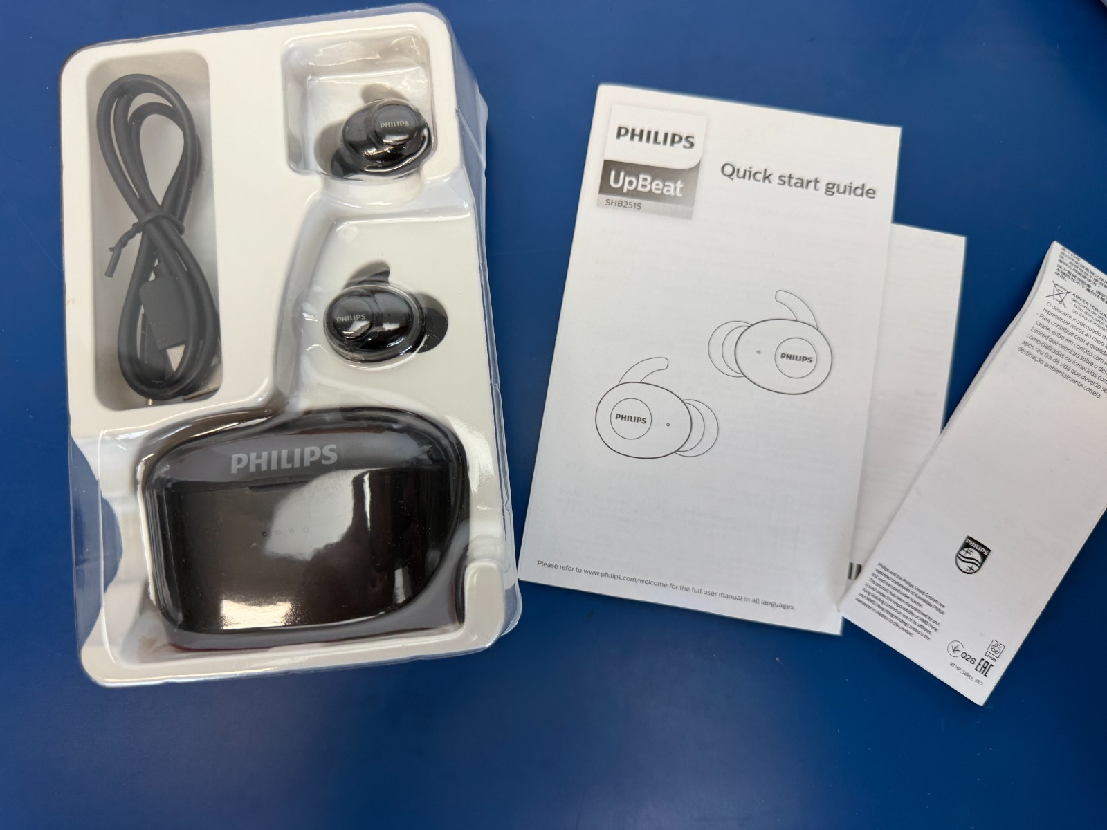 Philips Bluetooth Upbeat Earphones SHB2515BK/00 wireless earbuds - Image 4