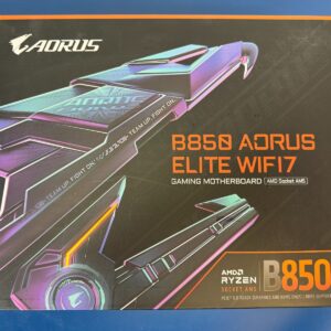 GIGABYTE B850 AORUS ELITE WIFI7 AMD AM5 LGA 1718 Motherboard, ATX, DDR5, 3x M.2,