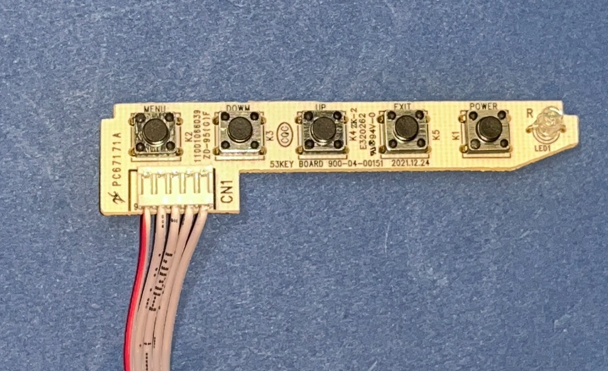 Acer SA2 SA322Q ABI Essential Monitor 31.5" MAIN BOARD BUTTON REPLACEMENT - Image 3