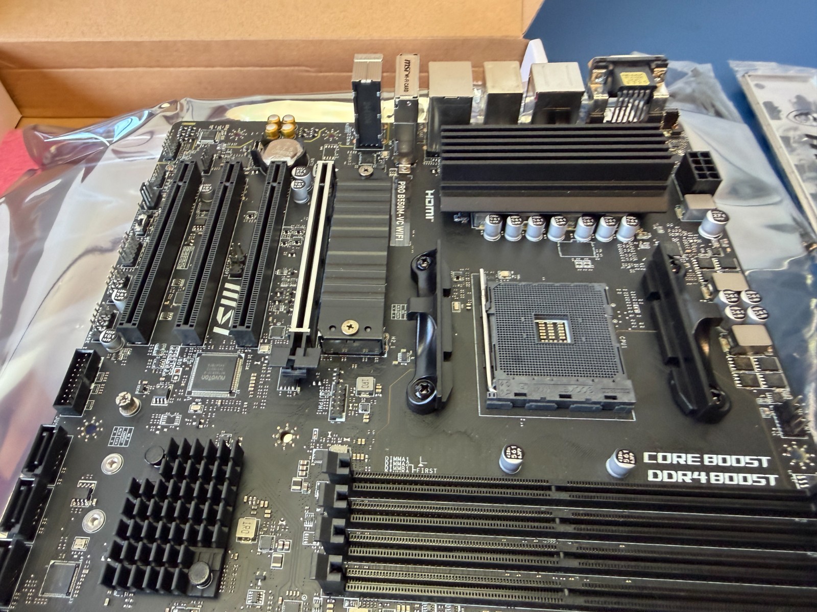 MSI PRO B550M-VC Wifi Pro series Motherboard (AMD Ryzen 5000 Series compatible) - Image 8