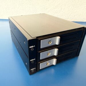Syba SY-MRA35029 3 Bay Tray Less SATA SAS 3.5" HDD Internal Enclosure Cage