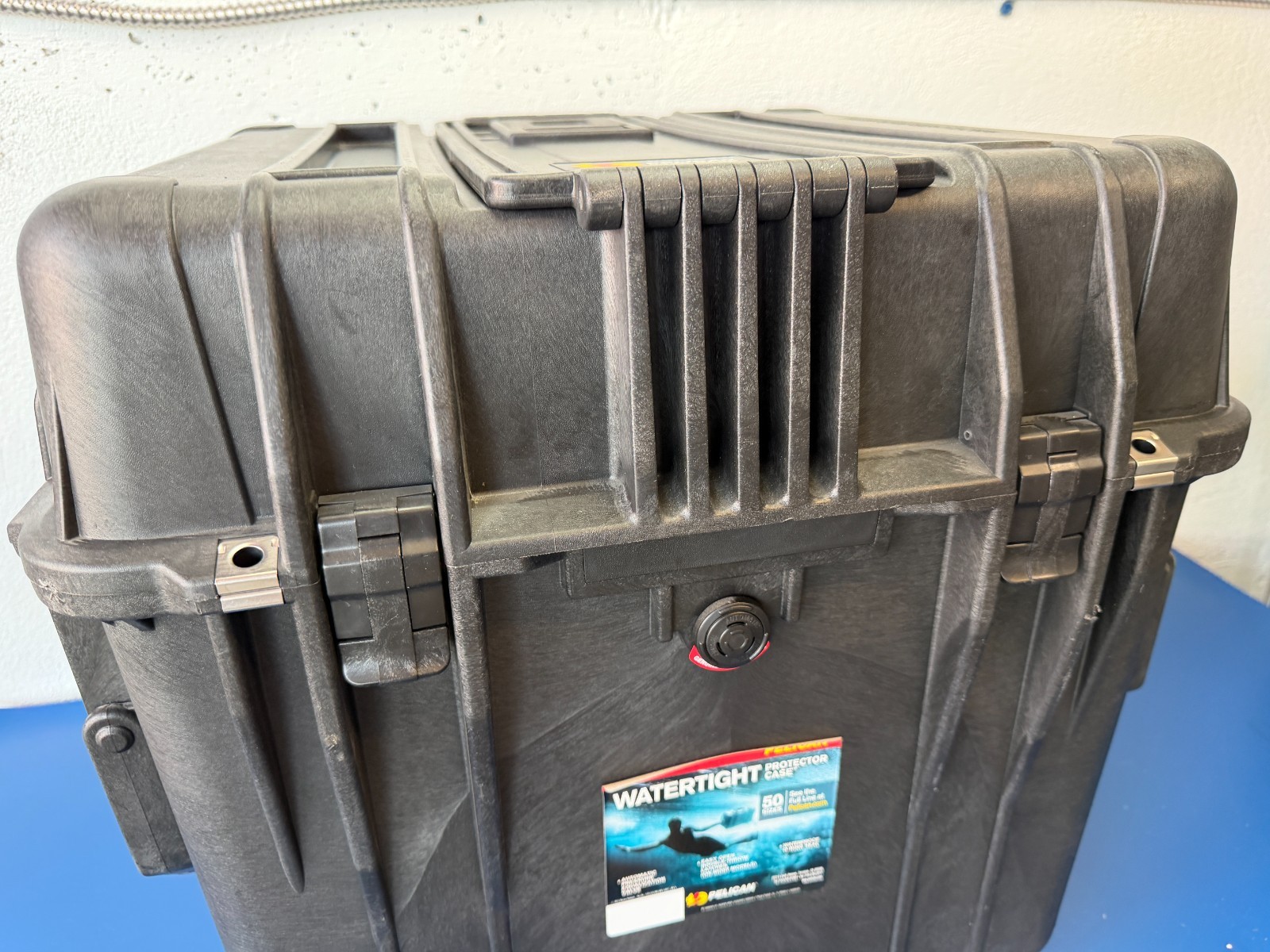 Pelican 0340 Cube Case with Wheels Exterior Dim 20.50" x 20.50" x 19.25" - Black - Image 6