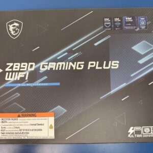 MSI - Z890 GAMING PLUS WIFI (Socket LGA 1851) Intel Z890 ATX DDR5 Wi-Fi 7 MB