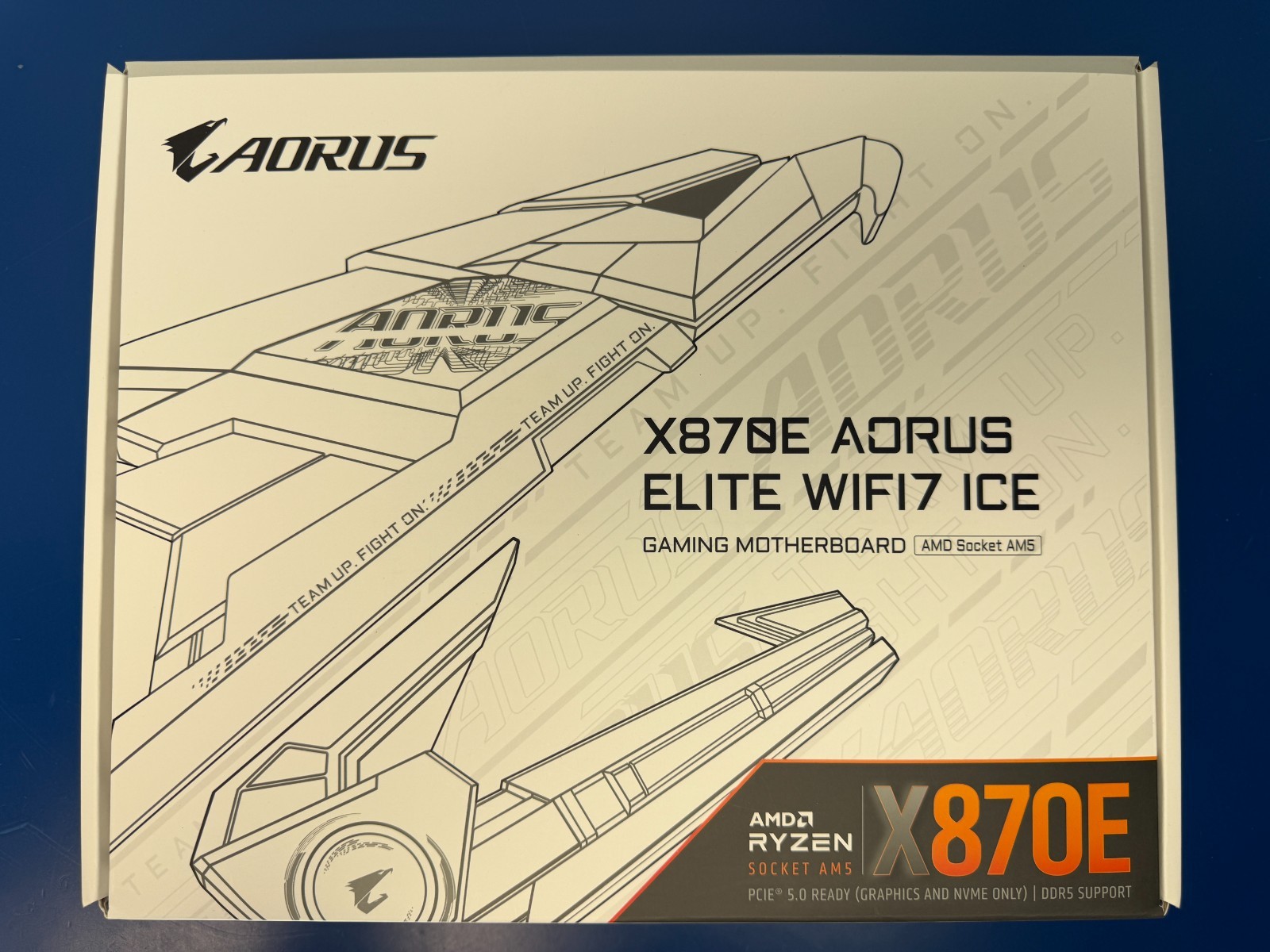 GIGABYTE X870E AORUS ELITE WIFI7 ICE AM5 AMD X870E ATX Motherboard