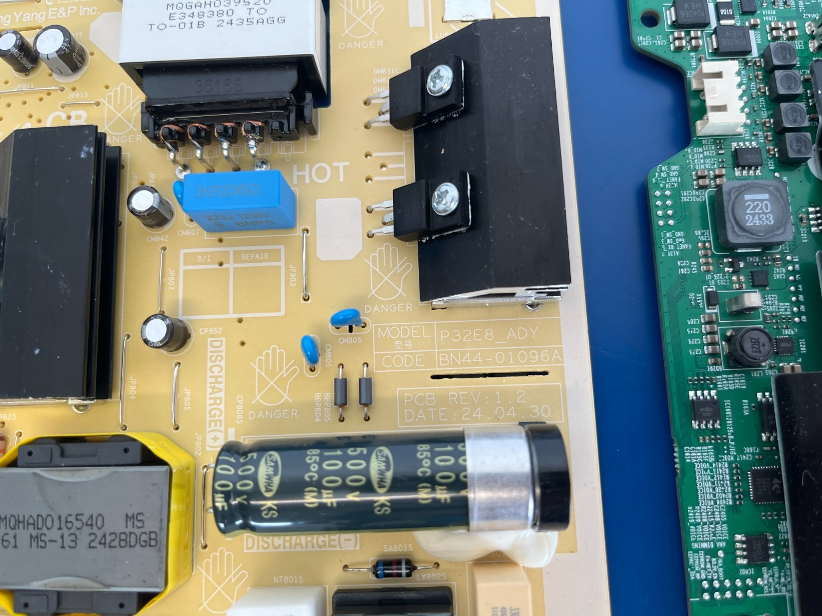 SAMSUNG S32DM702UN REPLACEMENT MONITOR MAIN BOARD PSU POWER SUPPLY - Image 4