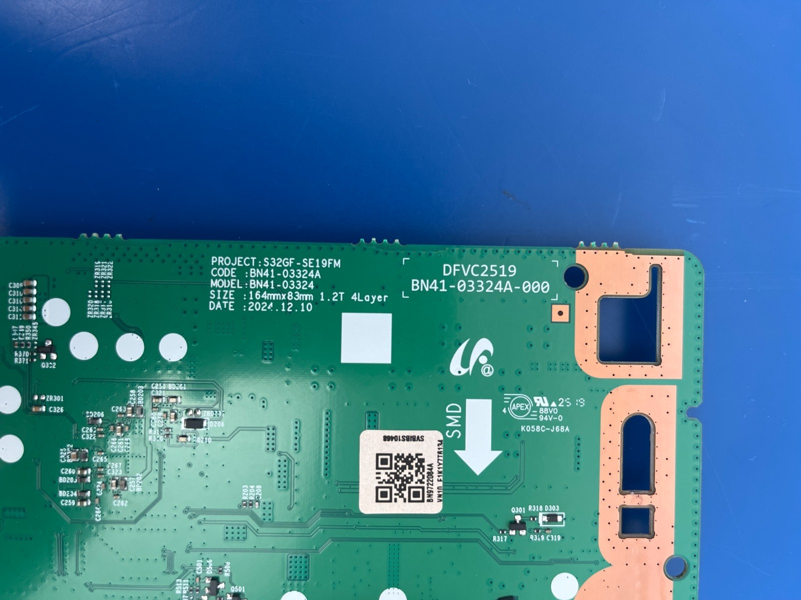 SAMSUNG S24F320GAN Essential Monitor S3 S32GF LS24F320GANXZA MAIN BOARD - Image 4