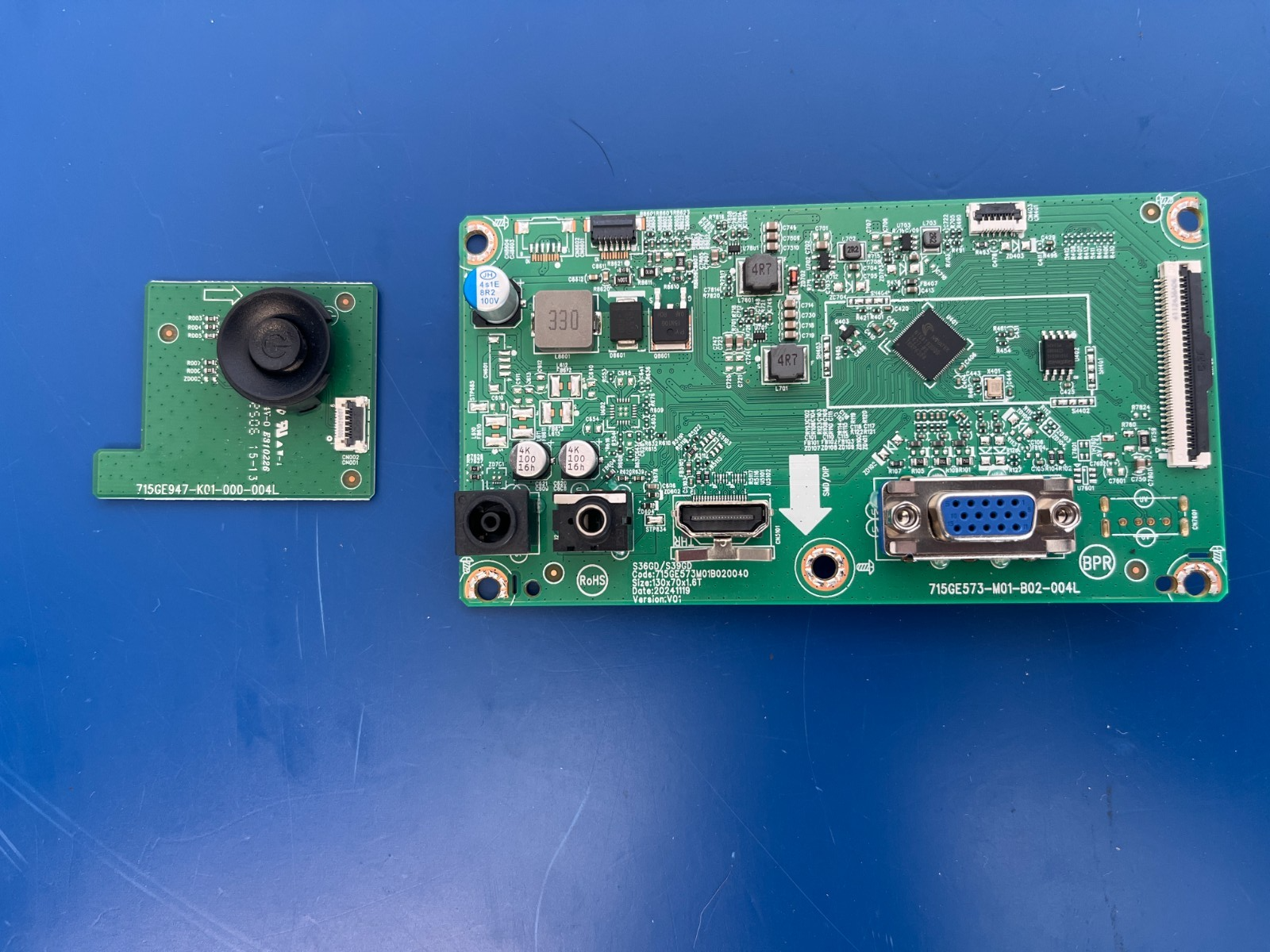 SAMSUNG S27D390GAN Essential Monitor S3 S39GD REPLACEMENT PART MAIN BOARD