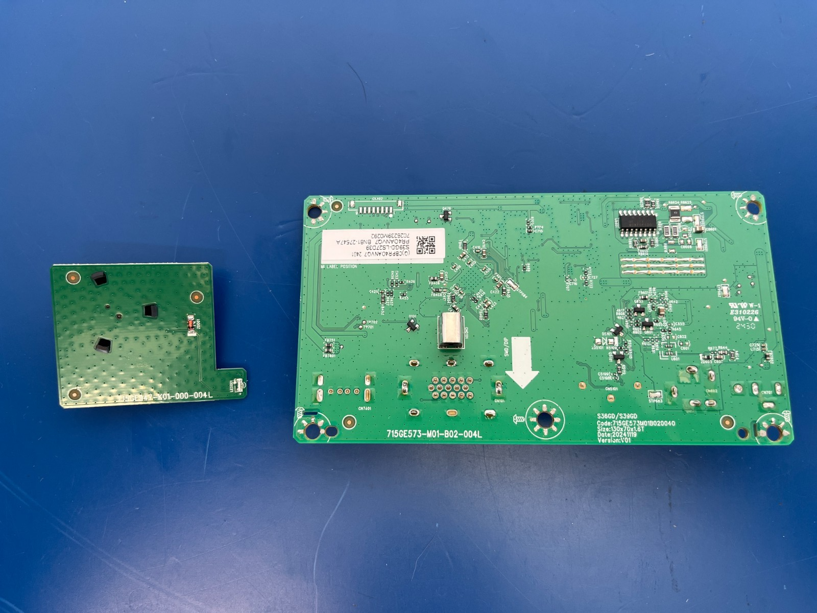 SAMSUNG S27D390GAN Essential Monitor S3 S39GD REPLACEMENT PART MAIN BOARD - Image 3