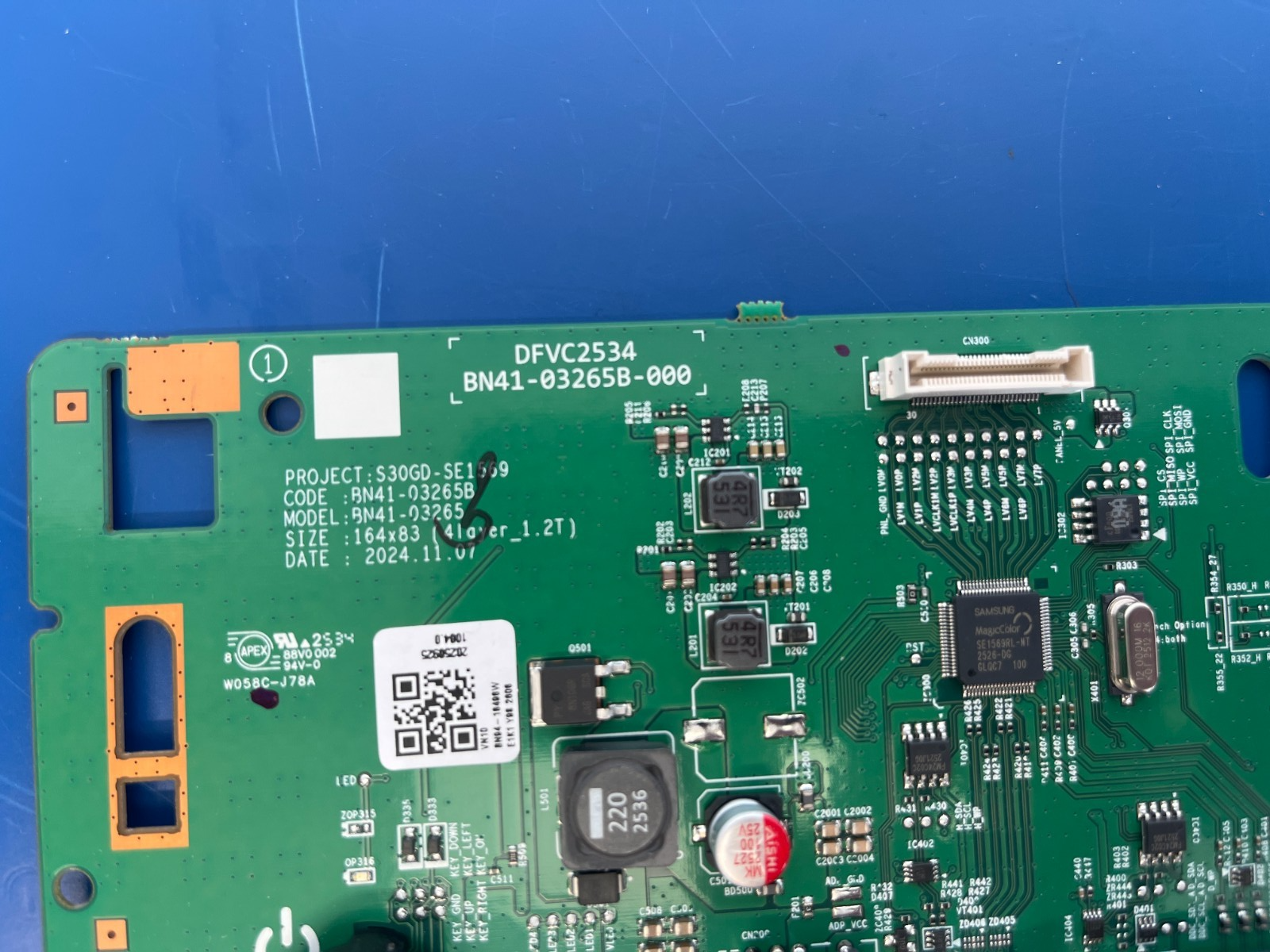 SAMSUNG S24D300GAN Essential Monitor S3 S30GD LS24D300GANXZA MAIN BOARD - Image 4