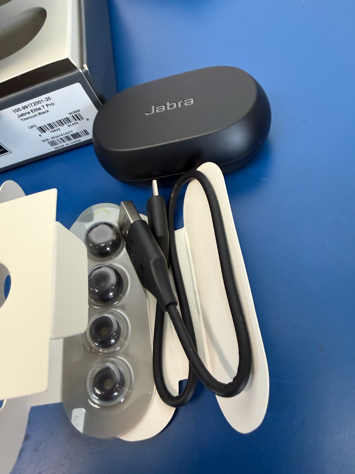 Jabra Elite 7 PRO True Wireless In-Ear Headphones - Titanium Black - Image 3