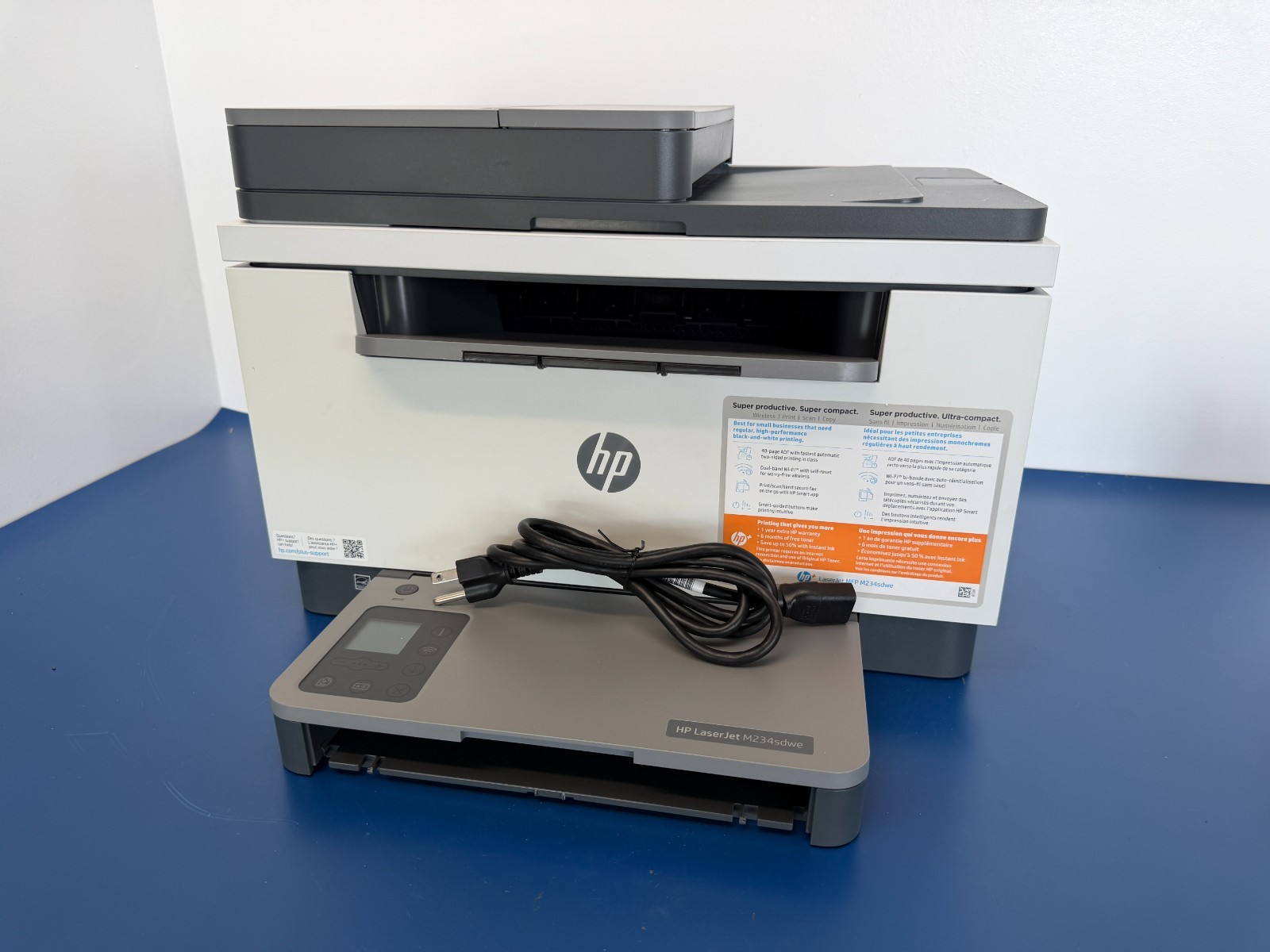 HP LaserJet MFP M234sdwe Wireless Monochrome All-in-One Printer 6GX01E