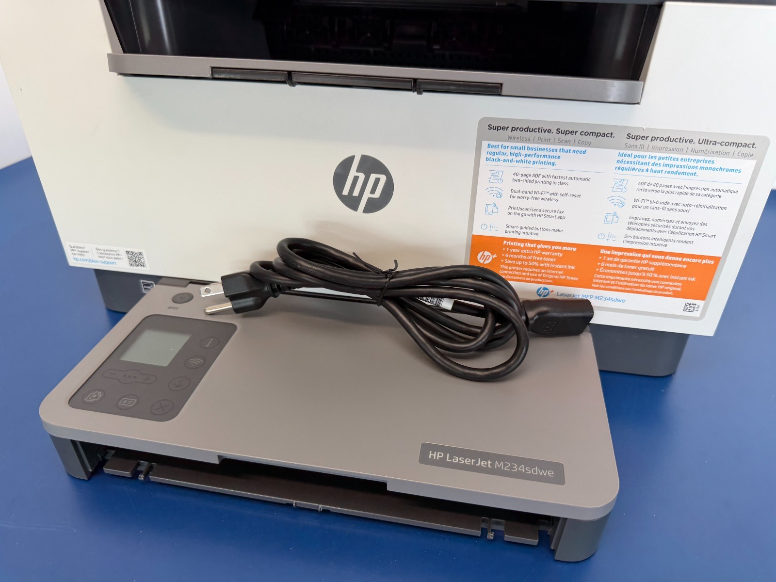 HP LaserJet MFP M234sdwe Wireless Monochrome All-in-One Printer 6GX01E - Image 3