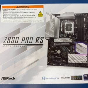 ASRock Z890 Pro RS LGA 1851 Intel Z890 SATA 6Gb/s ATX Motherboard