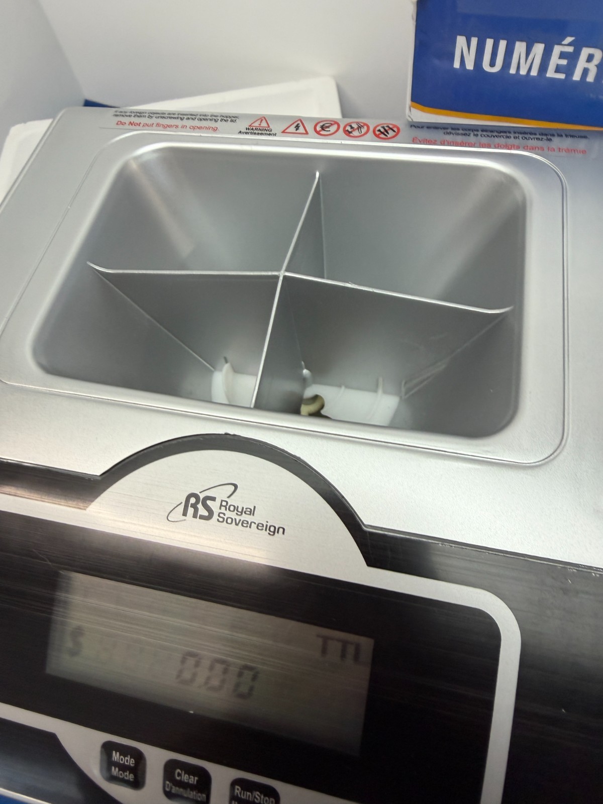 Royal Sovereign Two-Row Digital Coin Sorter FS2DCAN - Image 3