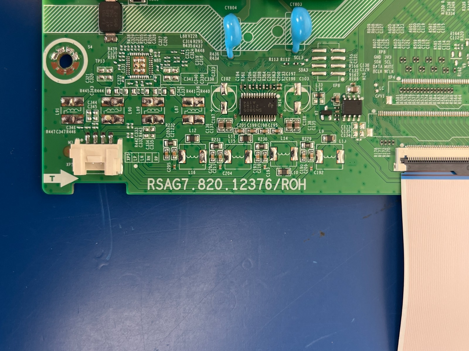 Hisense 43" 4K Smart Roku TV 43R63N R63N MAIN BOARD REPLACEMENT FLEX BUTTON - Image 3
