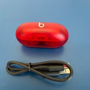 Beats by Dr. Dre Solo Buds In Ear Headphones A3152 -Transparent Red