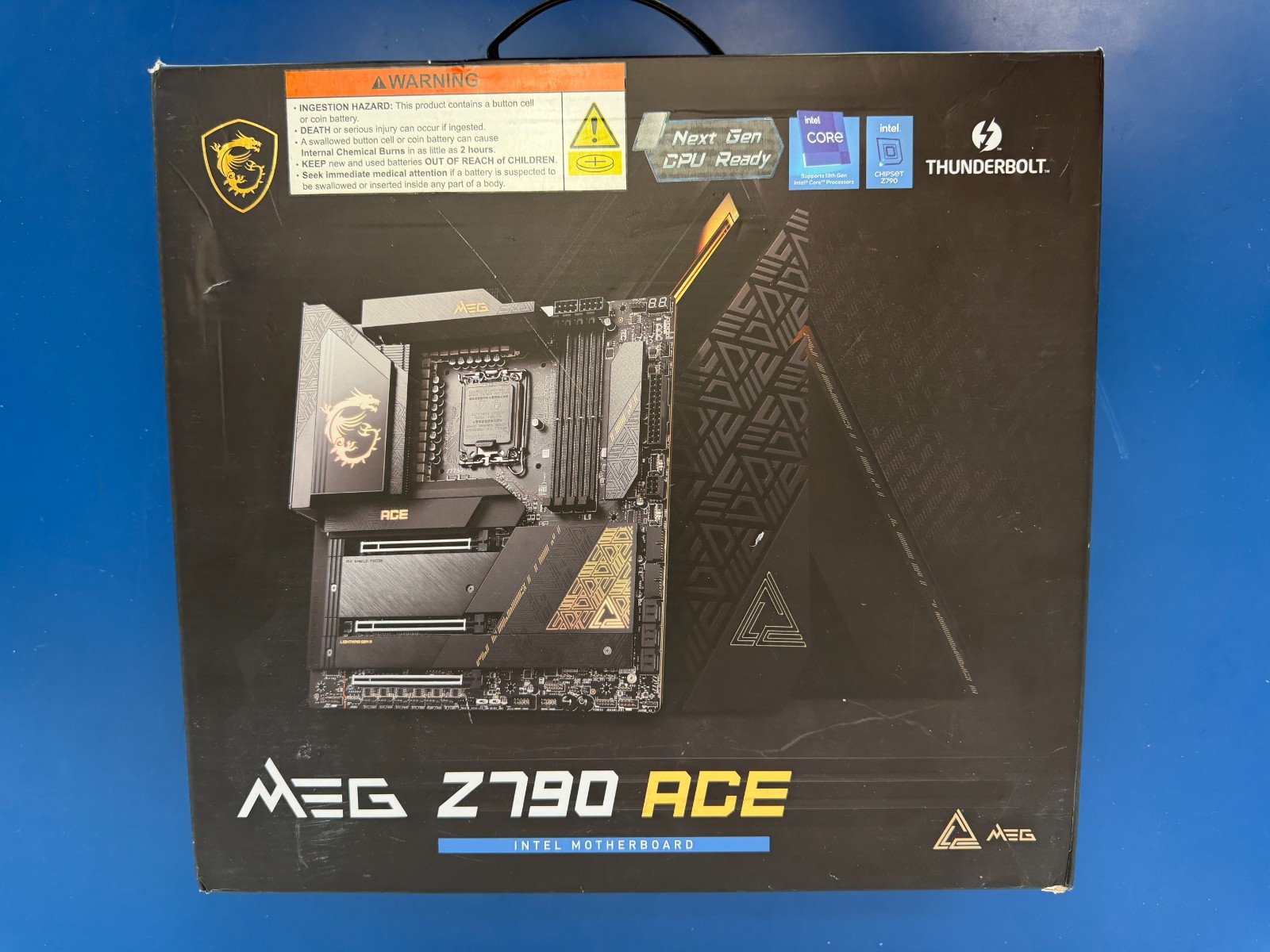 MSI MEG Z790 ACE LGA1700 Support Intel® Core 14th/ 13th/ 12th Gen Processors