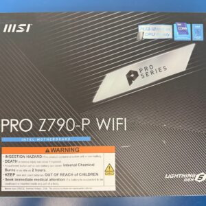 MSI PRO Z790-P WIFI Motherboard DDR5 Intel Core 14th/ 13th/ 12th Gen Processors