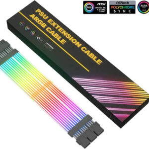 SAMA 3x8PIN  240mm ARGB Extension Cable Addressable 5V 3pin Connectors Aura Sync
