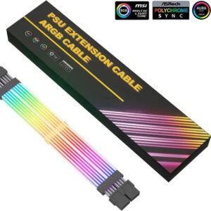 SAMA 2*8PIN Addressable RGB Power Extension Cable Double Side Lighting Mode