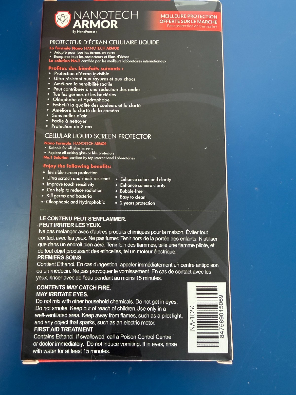 40 x Nanotech Armor liquid screen protector wipe for smart devices glass cover - Image 6