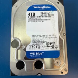 **READ** Western Digital Blue WD40EZAZ 5400 RPM, 3.5", SATA III 4TB HDD