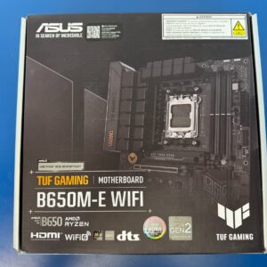 ASUS TUF GAMING B650M-E WIFI AMD Socket AM5 for AMD Ryzen™ 7000 8000 9000 Series