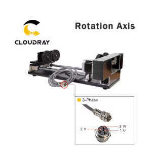 Cloudray Co2 Laser Rotary Attachment 3-Phase Stepper Motor