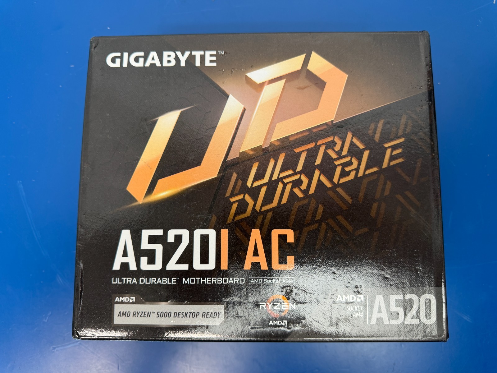GIGABYTE A520I AC AM4 Q-Flash Plus,RGB Fusion 2.0, WiFi Mini ITX AM4 Motherboard
