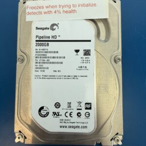 Seagate Video ST2000VM003 2TB 5900RPM 64MB SATA 6.0Gb/s 3.5" CCTV DVR Security