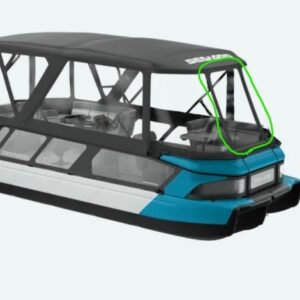 Center Front Panel  ONLY Camper Enclosure for Switch Pontoon 21' 18'  269801224