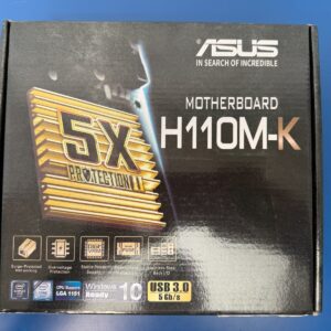 ASUS H110M-K LGA 1151 Intel 6th & 7th gen USB 3.0 Micro ATX Intel DDR4