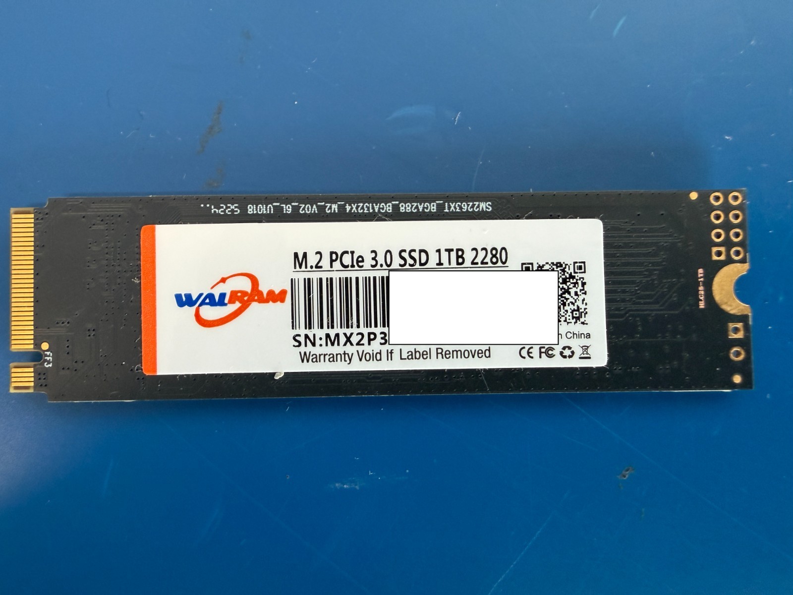 WALRAM M2 SSD NVMe 1TB SSD M.2 2280 PCIe SSD Internal Solid St - Image 2