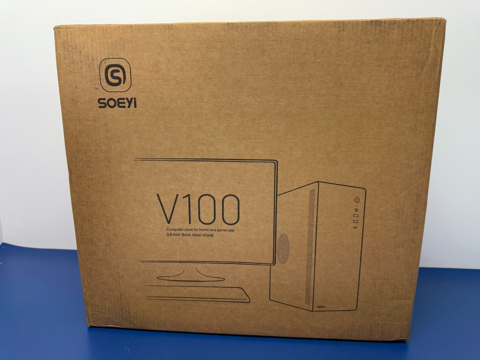 SOEYI V100 M-ATX/ITX Computer Case Pc Case Business Case with Spcc - Image 6