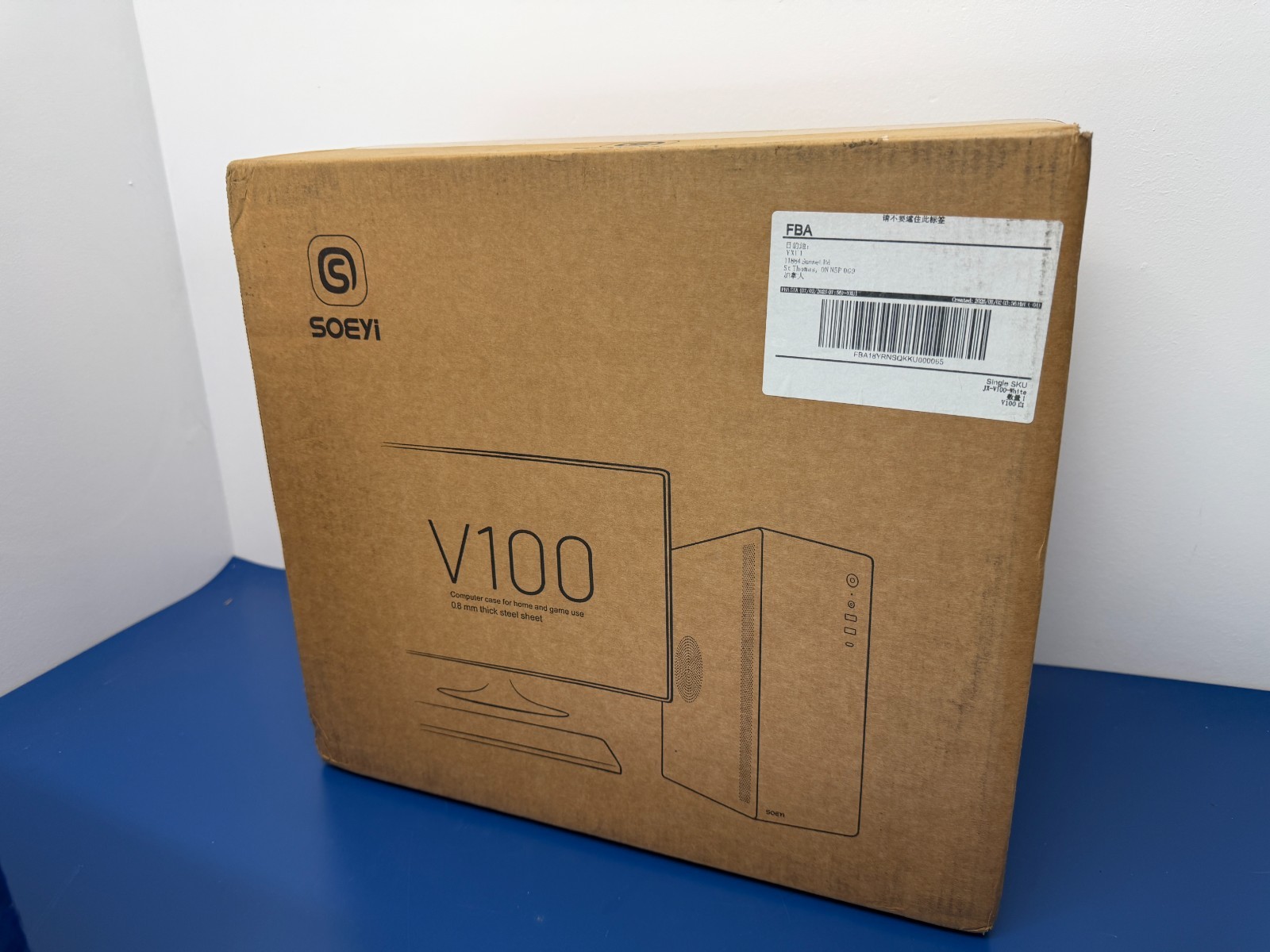 SOEYI V100 M-ATX/ITX Computer Case Pc Case Business Case with Spcc - Image 8