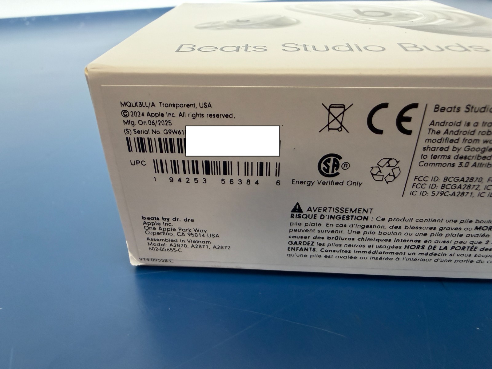 Beats Studio Buds+ Earbuds MQLK3LL/A Noise Cancelling Wireless Bluetooth New - Image 2