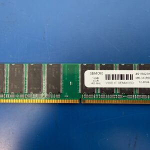 GB MICRO 1GB DDR DIMM 184pin 400Mhz PC3200 DDR400 Desktop memory MM-040688