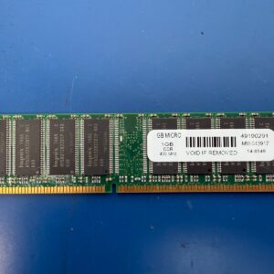 GB MICRO 1GB DDR DIMM 184pin 400Mhz PC3200 DDR400 Desktop memory MM-040917