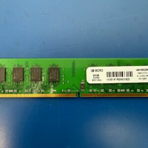 GB MICRO  2GB DDR2 PC2 6400 800MHz DIMM 240Pin