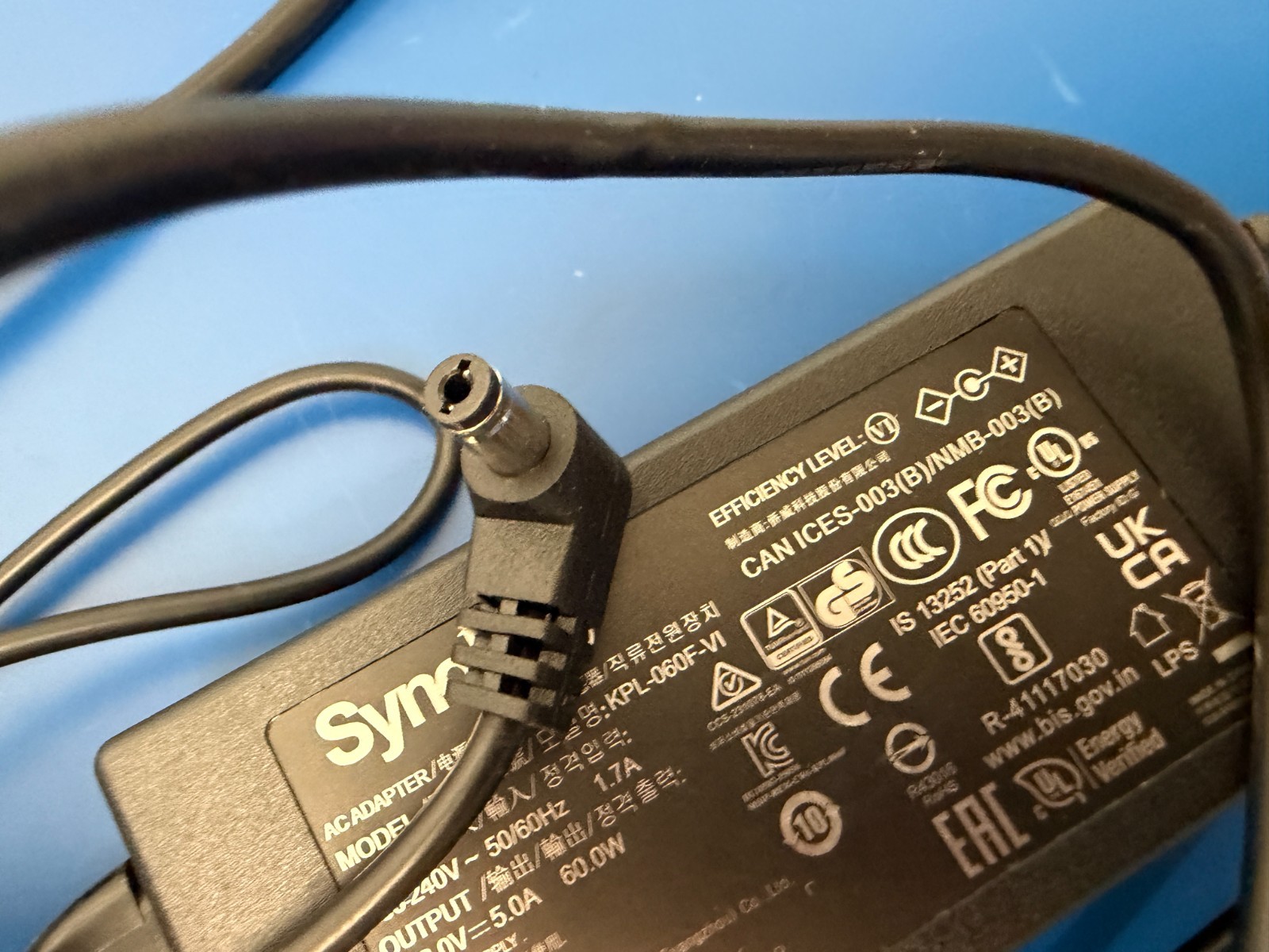 OEM Synology KPL-060F-VI AC adapter 12volt 5a 60w - Image 2