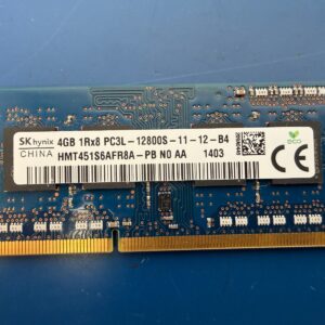 4GB Hynix HMT451S6AFR8A-PB PC3L-12800S DDR3-1600MHz Laptop RAM Module