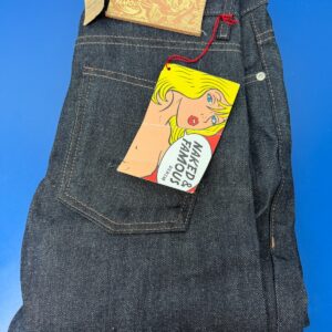 Naked & Famous Denim Super Skinny Guy Chinese New Year Fire Monkey Size 30