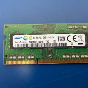Samsung 4GB 1Rx8 PC3L-12800S-11-12-B4 NON-ECC Unbuffered Memory M471B5173QH0-YK0