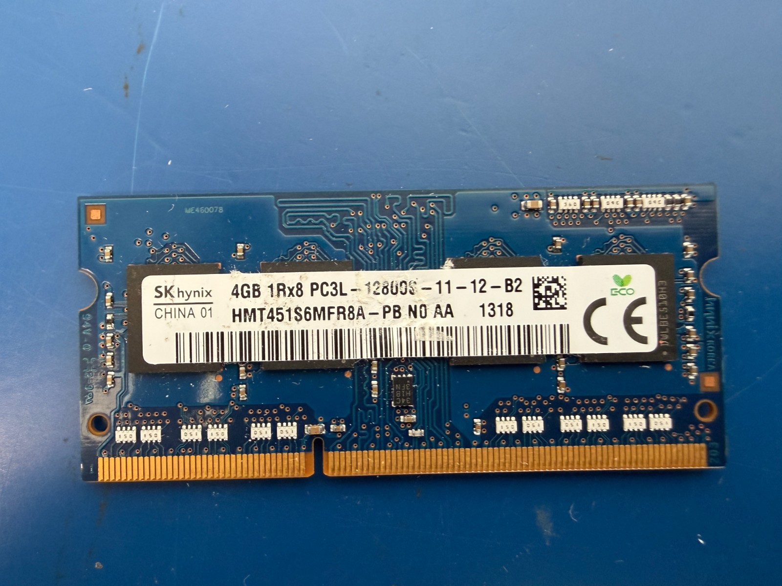 SK Hynix 4 GB 1Rx8 PC3L-12800S DDR3 Laptop Memory Ram HMT451S6MFR8A-PB